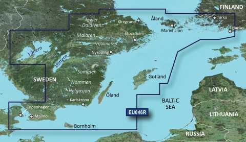 GARMIN g2 Vision BlueChart, microSD/SD - VEU046R - Oregrund, Aland bis Malmö