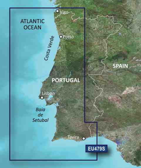 GARMIN g2 Vision BlueChart, microSD/SD - VEU479S - Portugal