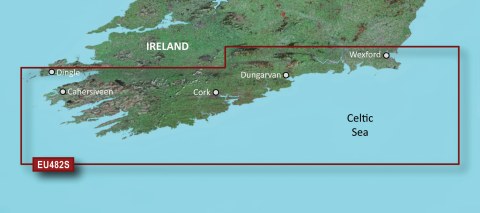 GARMIN g2 Vision BlueChart, microSD/SD - VEU482S - Wexford bis Dingle Bay