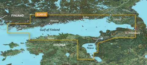 GARMIN g2 Vision BlueChart, microSD/SD - VEU491S - Kotka bis Hanko