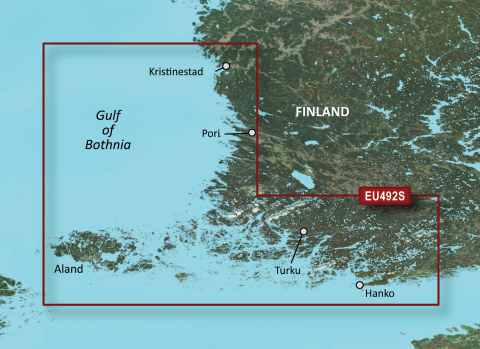 GARMIN g2 Vision BlueChart, microSD/SD - VEU492S - Kristinestad bis Hanko