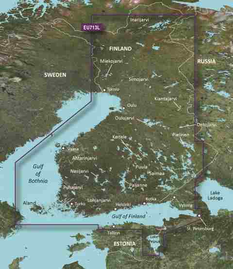 GARMIN g2 Vision BlueChart, microSD/SD - VEU713L - Finnland
