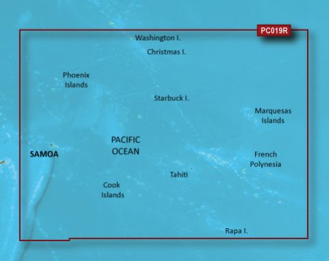 GARMIN g2 Vision BlueChart, microSD/SD - VPC019R - Polynesien