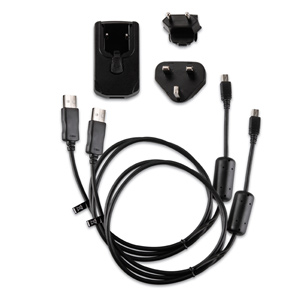GARMIN Netzteil - Universal, Euro-Stecker, Mini/Micro-USB + Reiseadapter