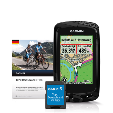 GARMIN Edge 810 + microSD Topo Deutschland V7 Pro