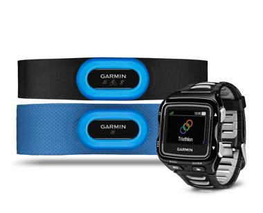 GARMIN Forerunner 920XT Triathlon, schwarz/silber, inkl. HRM-Swim/Tri u. Schnellwechselhalter