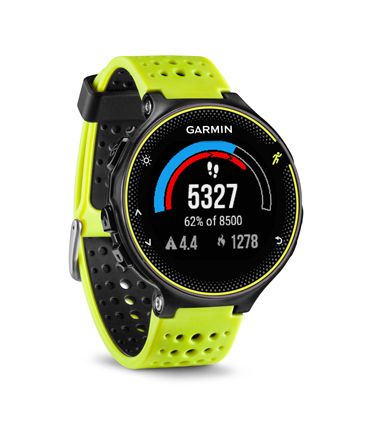 GARMIN Forerunner 230, HR Bundle, schwarz/gelb