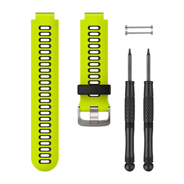 GARMIN Ersatz-Armband, für Forerunner 735XT, gelb/schwarz