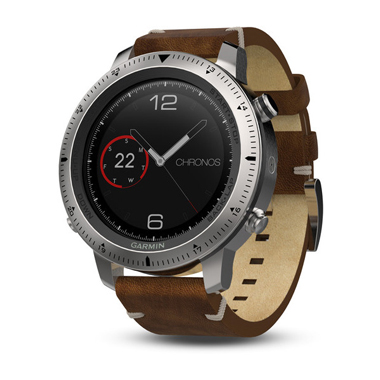 GARMIN fenix Chronos, mit Lederarmband