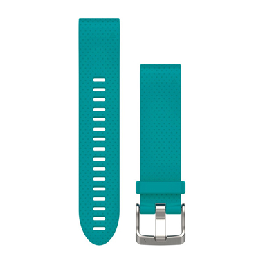 GARMIN QuickFit Ersatz-Armband für fenix 5S, Silikon, 20mm, türkis