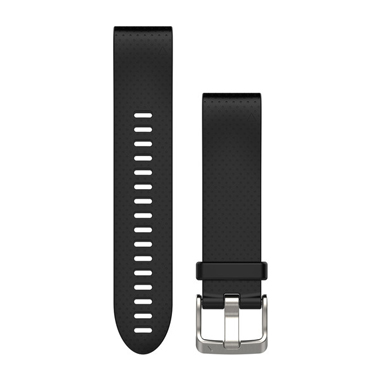 GARMIN QuickFit Ersatz-Armband für fenix 5S, Silikon, 20mm, schwarz