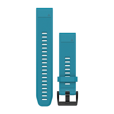 GARMIN QuickFit Ersatz-Armband für fenix 5, Silikon, 22mm, petrol