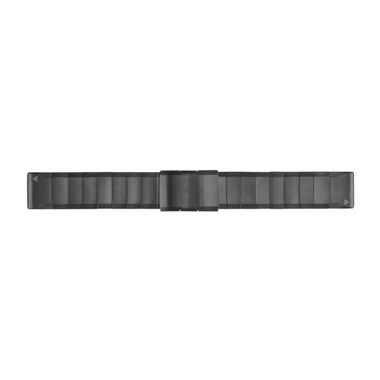 GARMIN QuickFit Ersatz-Armband für fenix 5, Edelstahl, 22mm, schiefergrau