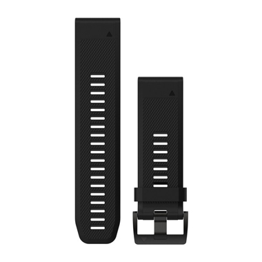 GARMIN QuickFit Ersatz-Armband für fenix 5X, Silikon, 26mm, schwarz