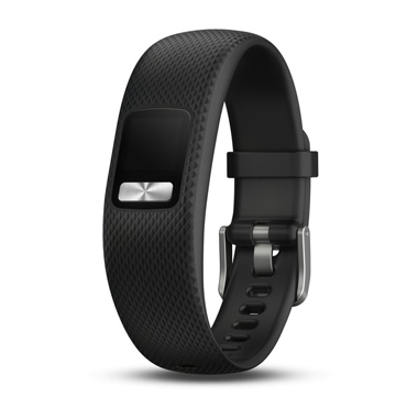 GARMIN Ersatz-Armband für vivofit 4, schwarz, L