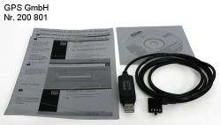 Kabel für PC (USB), inkl. Stromvers. GPS über USB; v. Fremdherst.