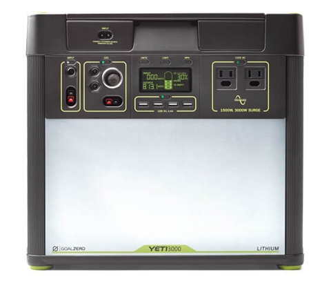 GoalZero YETI 3000 LITHIUM, Solar Generator, Notstrom Aggregat
