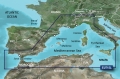 GARMIN g2 Vision BlueChart, microSD/SD - VEU715L - Mittelmeer, West